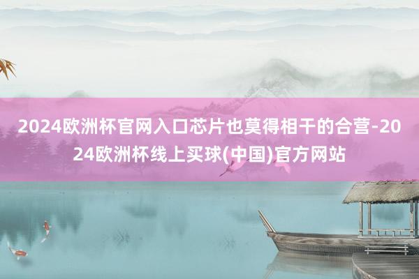 2024欧洲杯官网入口芯片也莫得相干的合营-2024欧洲杯线上买球(中国)官方网站